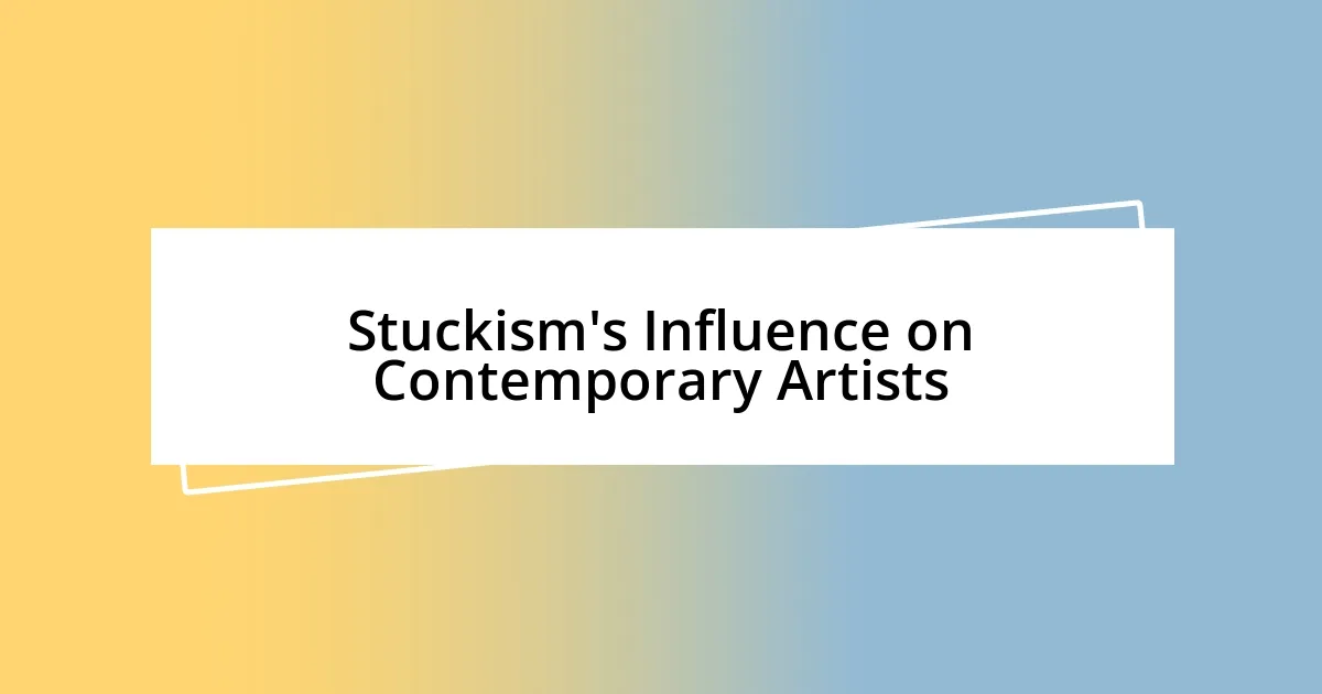 Stuckism